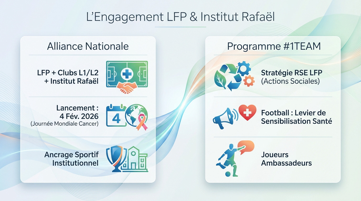 Campagne de bonnets solidaires LFP et Institut Rafaël pour les malades du cancer